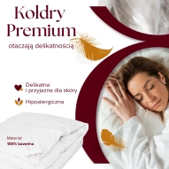 Kołdra Puchowa 135x200 (140x200) CAŁOROCZNA 1,8KG PUCH 80% BIAŁA Kołdra Puchowa 135x200 (140x200) CAŁOROCZNA 1,8KG PUCH 80% BIAŁA