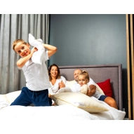 Kołdra Puchowa 135x200 (140X200) LETNIA 1KG PUCH 100% BIAŁA LEKKA