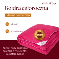 Kołdra Puchowa 180x200 CAŁOROCZNA 2KG PUCH 50% RÓŻOWA ANTYALERGICZNA Kołdra Puchowa 180x200 CAŁOROCZNA 2KG PUCH 50% RÓŻOWA ANTYALERGICZNA