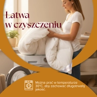 Kołdra Puchowa 135x200 (140x200) LETNIA 1KG PUCH 80% BIAŁA LEKKA