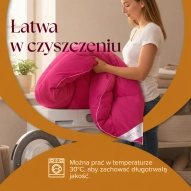 Kołdra Puchowa 180x200 CAŁOROCZNA 2,5KG PUCH 80% RÓŻOWA