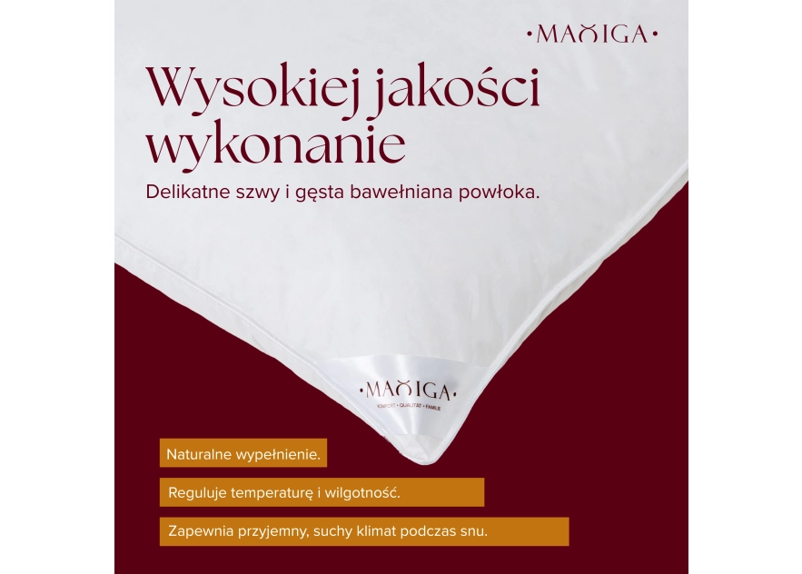 2X PODUSZKA PUCHOWA 40x80 750G BIAŁA 100% PUCH ANTYALERGICZNA MIĘKKA 100% BAWEŁNA 2X PODUSZKA PUCHOWA 40x80 750G BIAŁA 100% PUCH ANTYALERGICZNA MIĘKKA 100% BAWEŁNA