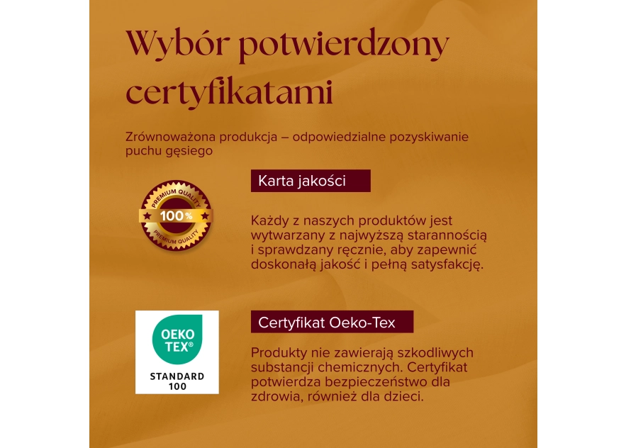 Kołdra Puchowa 160x200 CAŁOROCZNA 1,6KG PUCH 80% KREMOWA