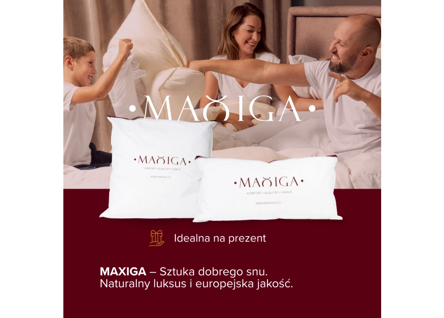 Kołdra Puchowa 160x200 CAŁOROCZNA 1,6KG PUCH 80% KREMOWA