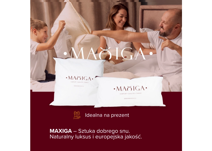 Kołdra Puchowa 200x200 ZIMOWA 2KG PUCH 100% KREMOWA CIEPŁA