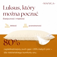 2X PODUSZKA PUCHOWA 40x40 300G BEŻOWA 80% PUCH ANTYALERGICZNA MIĘKKA 100% 2X PODUSZKA PUCHOWA 40x40 300G BEŻOWA 80% PUCH ANTYALERGICZNA MIĘKKA 100%