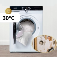 Kołdra Puchowa 200x220 CAŁOROCZNA 1,6KG PUCH 100% Antyalergiczna BIAŁA