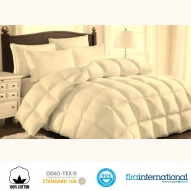 Kołdra Puchowa 200x220 CAŁOROCZNA 1,5KG PUCH 100% Antyalergiczna KREMOWA Kołdra Puchowa 200x220 CAŁOROCZNA 1,5KG PUCH 100% Antyalergiczna KREMOWA