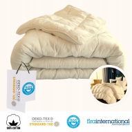 Kołdra Puchowa 200x220 CAŁOROCZNA 1,5KG PUCH 100% Antyalergiczna KREMOWA Kołdra Puchowa 200x220 CAŁOROCZNA 1,5KG PUCH 100% Antyalergiczna KREMOWA