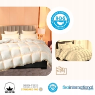 Kołdra Puchowa 200x220 CAŁOROCZNA 1,5KG PUCH 100% Antyalergiczna KREMOWA Kołdra Puchowa 200x220 CAŁOROCZNA 1,5KG PUCH 100% Antyalergiczna KREMOWA