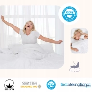 Kołdra Pierzyna 200x200 4KG BIAŁA Jak u Babci z Gęsiego Pierza Całoroczna