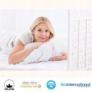 Kołdra Pierzyna 200x200 4KG BIAŁA Jak u Babci z Gęsiego Pierza Całoroczna