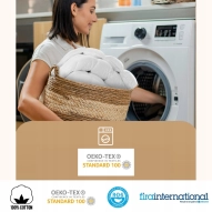 Kołdra Puchowa 220x240 CAŁOROCZNA 2KG PUCH 100% Antyalergiczna BIAŁA