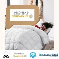 Kołdra Puchowa 220x240 CAŁOROCZNA 2KG PUCH 100% Antyalergiczna BIAŁA