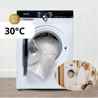 Kołdra Puchowa 160x200 CAŁOROCZNA 2KG KREMOWA 100% Puch i Pierze