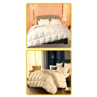 PODUSZKA PÓŁPUCHOWA BEŻOWA 40x40 ANTYALERGICZNA MIĘKKA 100% BAWEŁNA