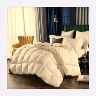 PODUSZKA PÓŁPUCHOWA BEŻOWA 40x40 ANTYALERGICZNA MIĘKKA 100% BAWEŁNA