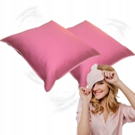 PODUSZKA PÓŁPUCHOWA RÓŻ 70x80 2KG ANTYALERGICZNA MIĘKKA 100% BAWEŁNA