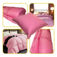 PODUSZKA PÓŁPUCHOWA RÓŻ 70x80 2KG ANTYALERGICZNA MIĘKKA 100% BAWEŁNA