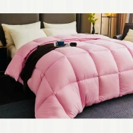 PODUSZKA PÓŁPUCHOWA RÓŻ 70x80 2KG ANTYALERGICZNA MIĘKKA 100% BAWEŁNA