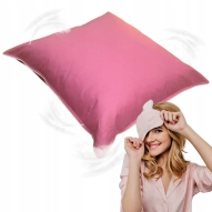 PODUSZKA PÓŁPUCHOWA RÓŻ 70x80 2KG ANTYALERGICZNA MIĘKKA 100% BAWEŁNA